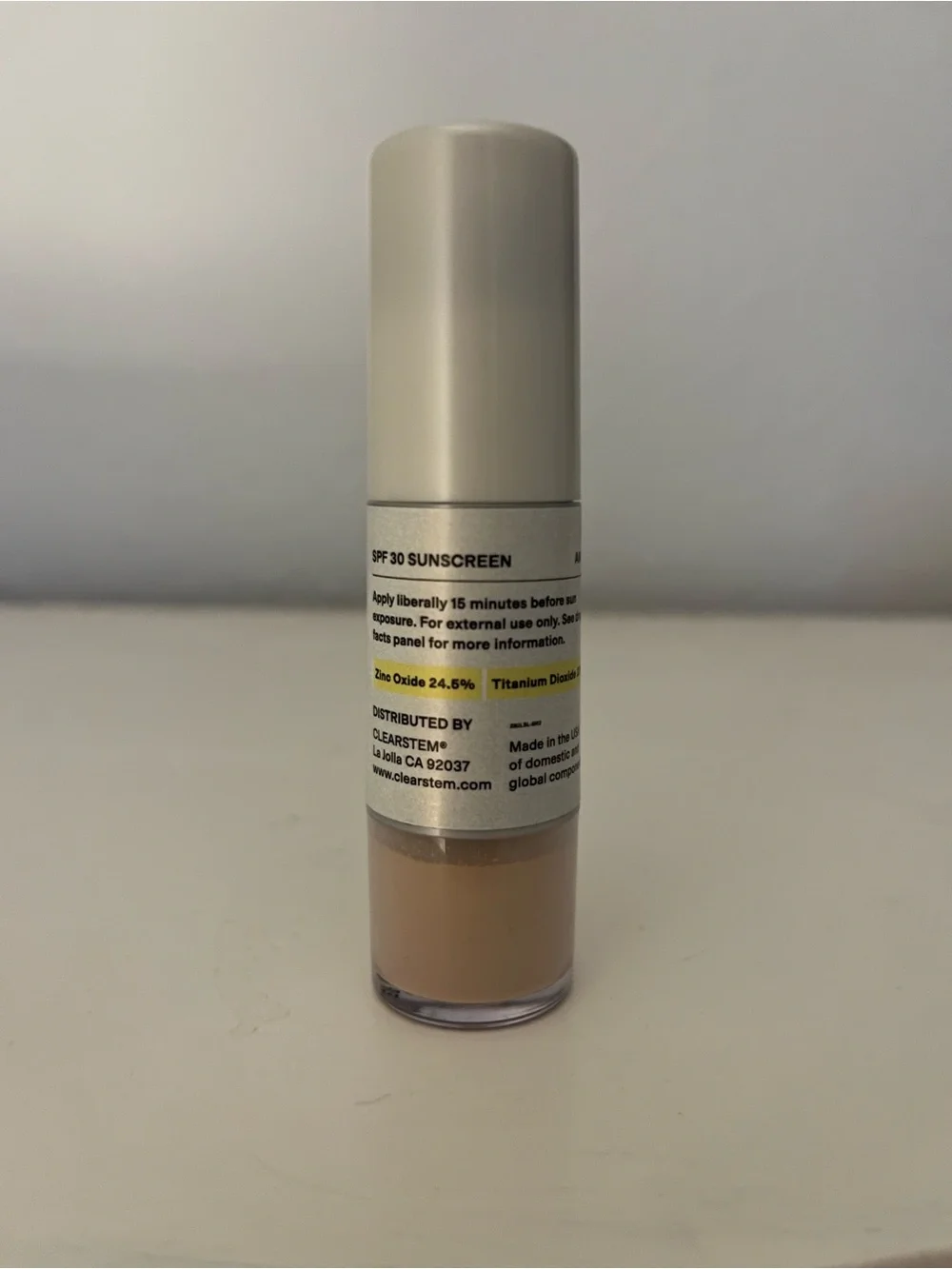 Clearstem Mineral Sunscreen
